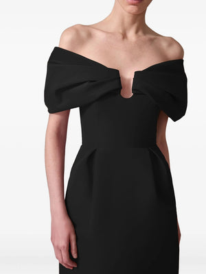 ElegantOff Shoulder Midi Dress