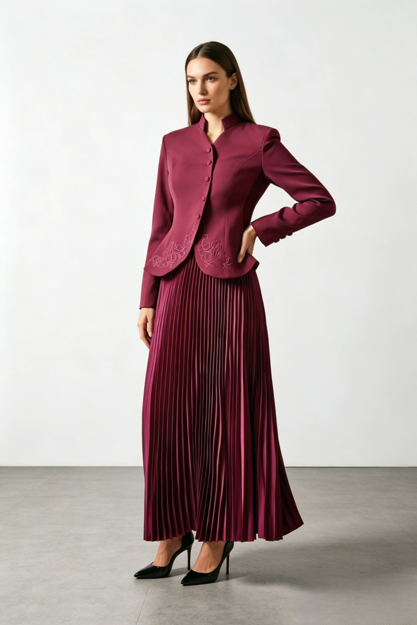 <img src="https://www.beryn-boutique.com/" 
       alt="Burgundy Embroidered Tailored Blazer &Skirt" 
       loading="lazy" />