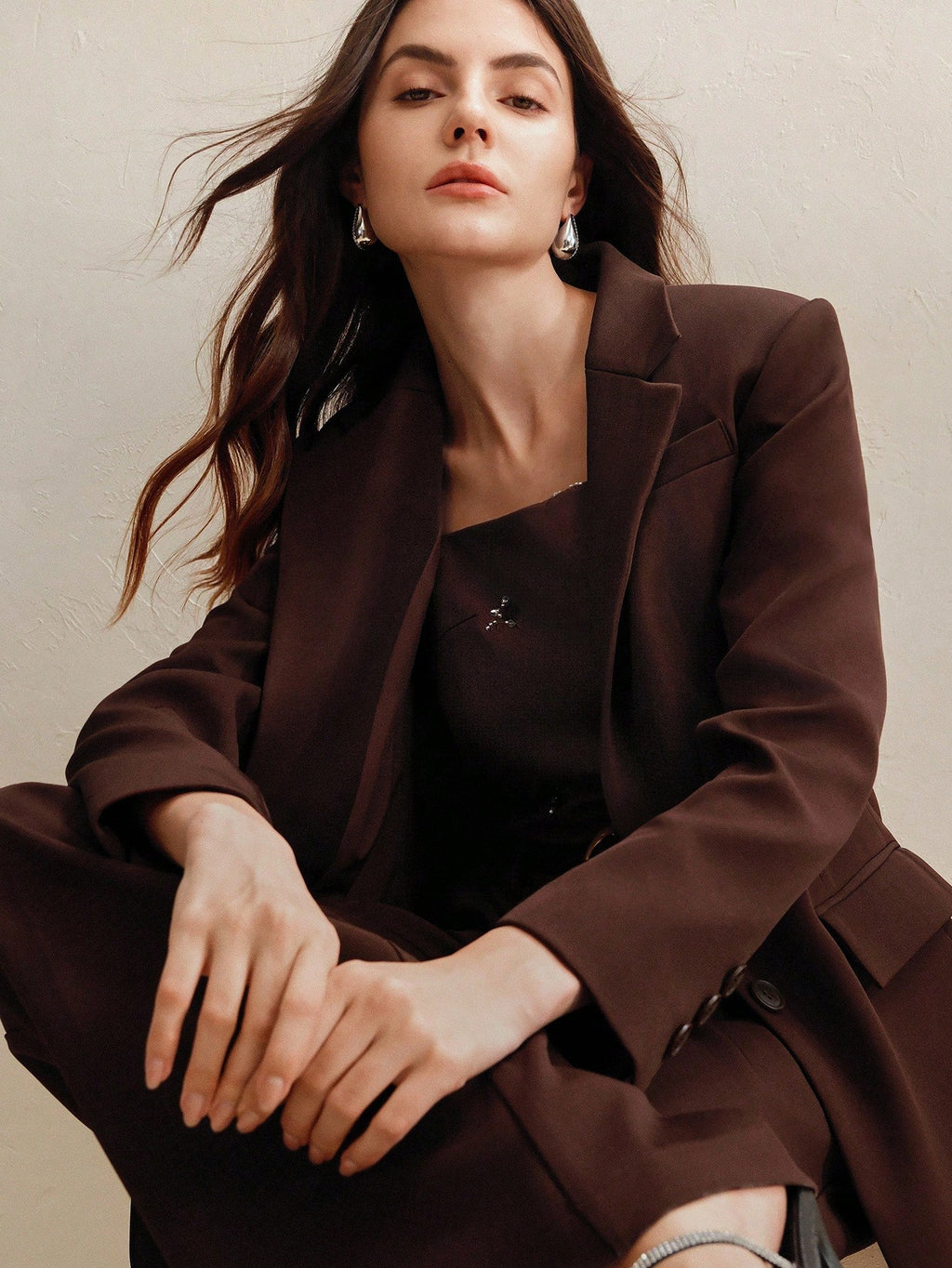 <a href="https://beryn-boutique.com/dress">
<img src="xxx.jpg" alt=<"Elegant Brown Tailored Blazer & Wide Leg Pants Suit Set for Women, Formal Office Business 2 Piece Outfit">
</a>
