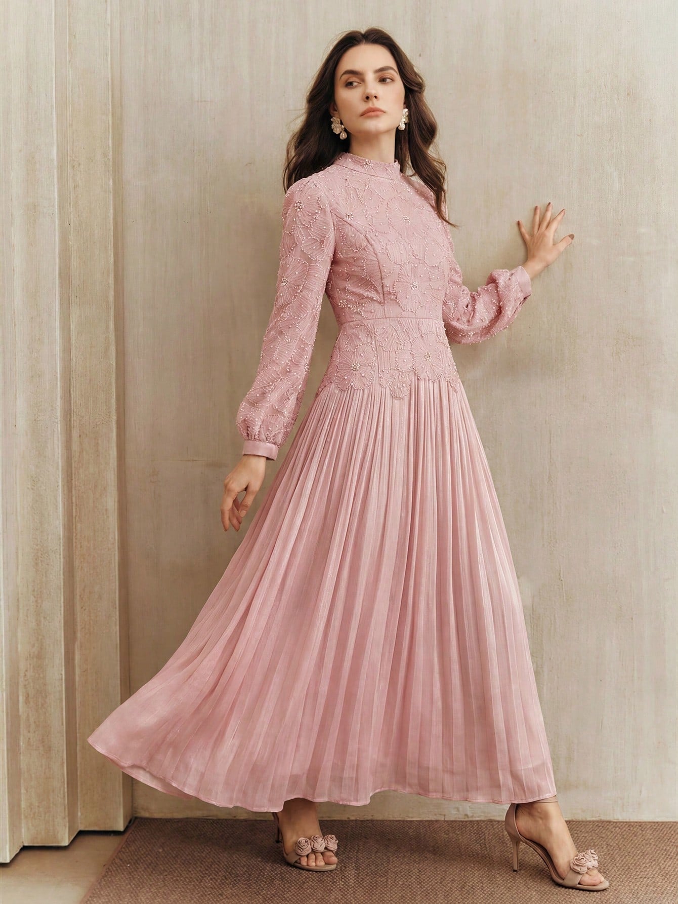 <a href="https://beryn-boutique.com/dress">
<img src="xxx.jpg" alt=<"  Elegant Spring/Summer Long Sleeve Pink Chiffon Dress With Sequin Embroidery For Women ">
</a>
