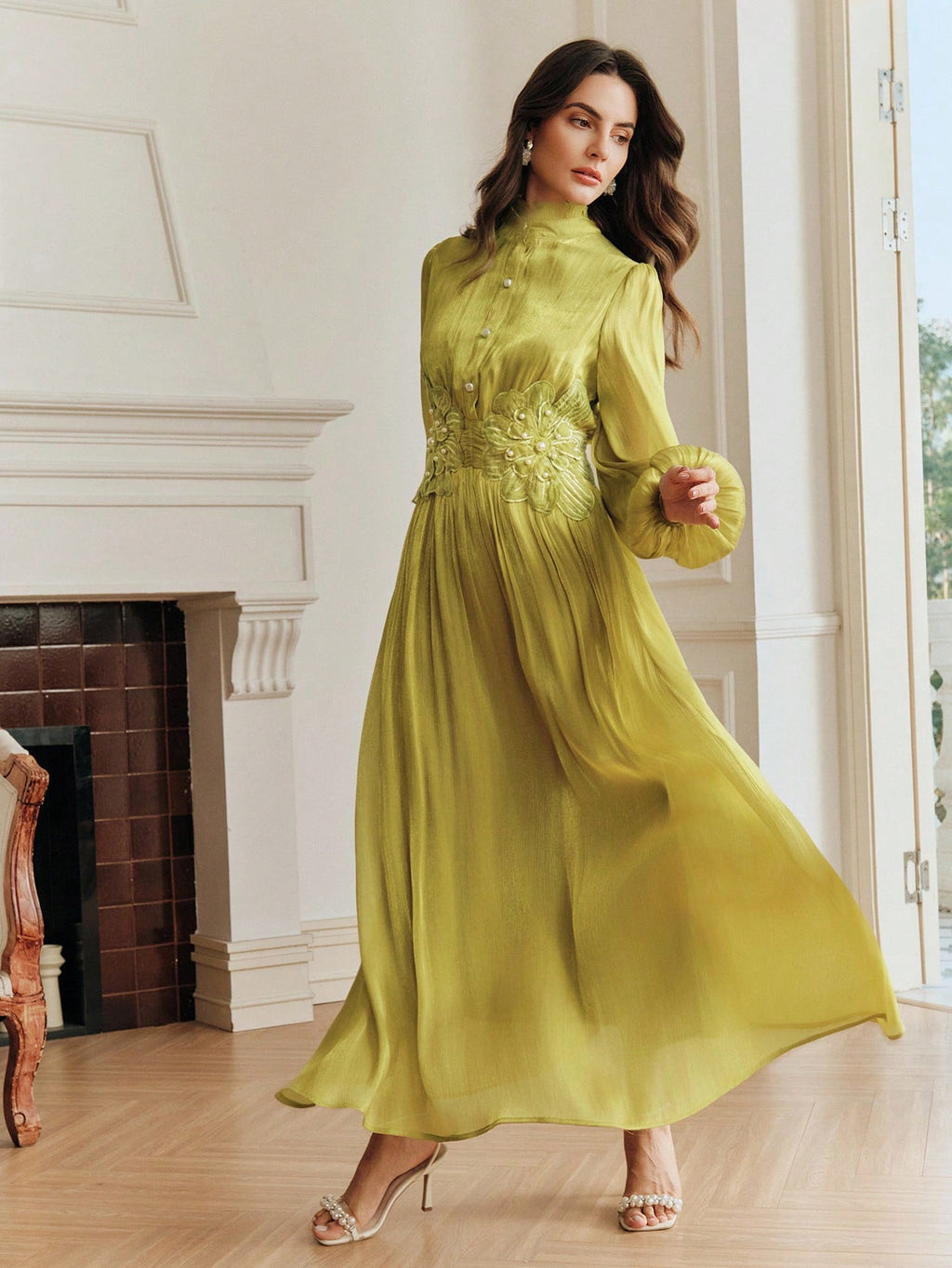 <a href="https://beryn-boutique.com/dress">
<img src="xxx.jpg" alt=<"Women's Green Satin Long Sleeve Maxi Dress, Ruffle High Neck Pearl Embroidered Formal Dress">
</a>
