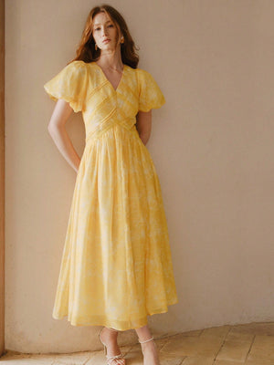 PREMIUM WOMEN'S   LACE MAXI DRESS