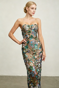Elegant Midi Dress For Party & Wedding