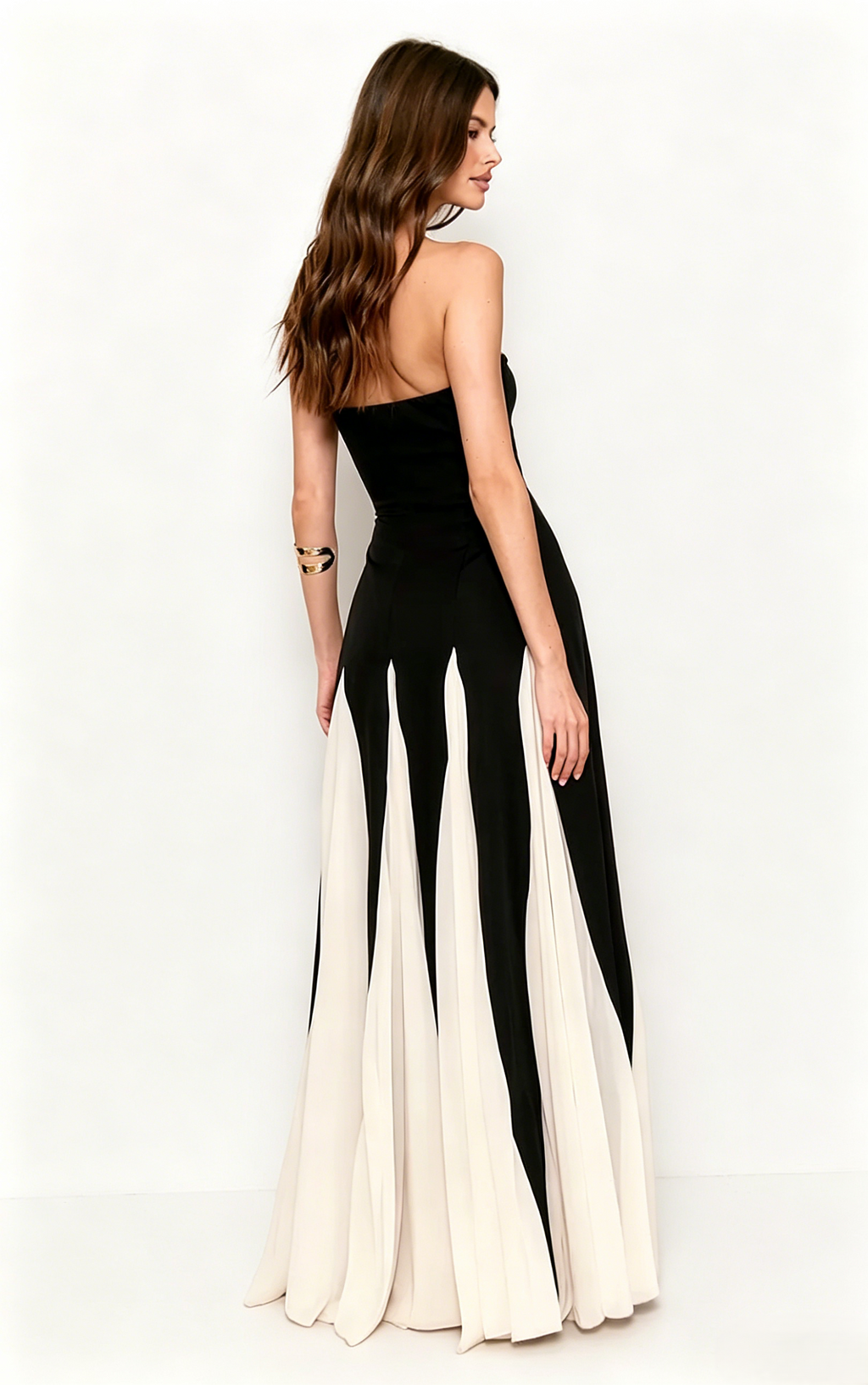 <img src="https://www.beryn-boutique.com/" 
       alt="Black and White Color  A-Line Spliced Maxi Dress" 
       loading="lazy" />