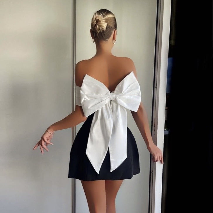 <a href="https://beryl-boutique.com/dress">
<img src="xxx.jpg" alt="  Elegant Black White Off Shoulder Bow Dress Women Bodycon Evening Prom Dress">
</a>
