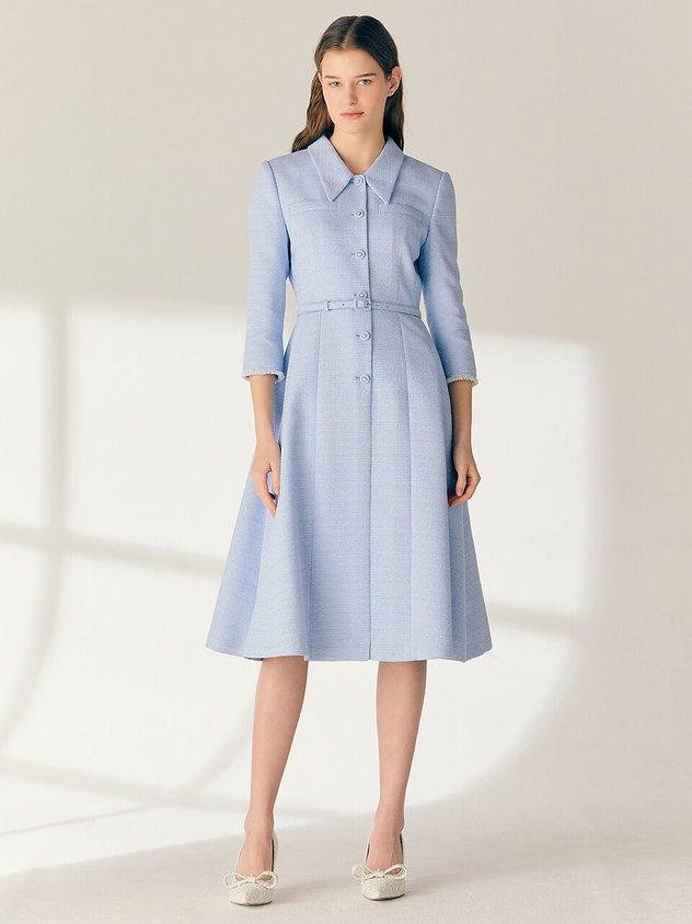 <img src="https://www.beryn-boutique.com/" 
       alt="Elegant Light Blue Tweed Midi Shirt Dress, Collared Button Down Belted A Line Dress with Fringe Hem for Women" 
       loading="lazy" />