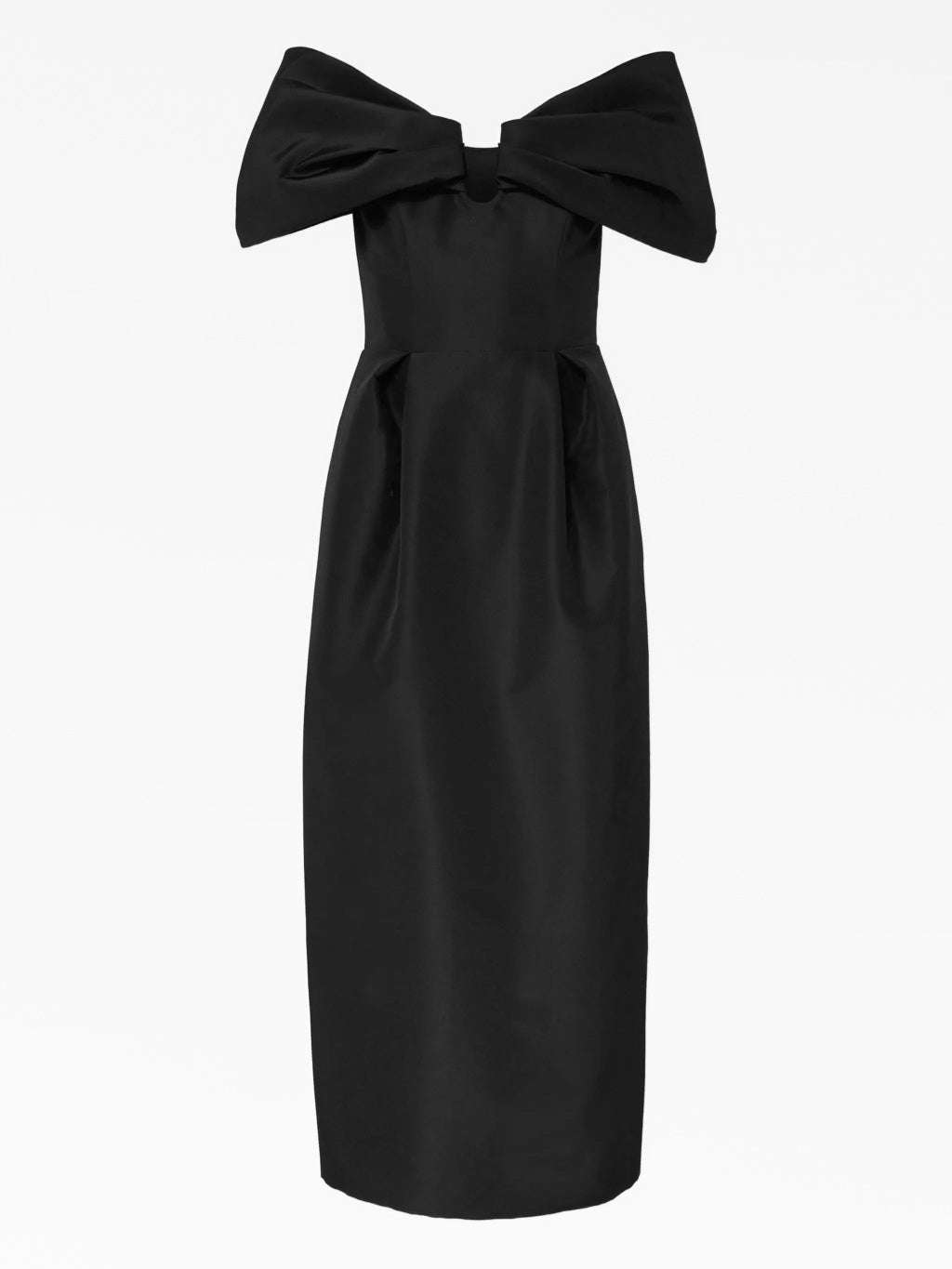 <img src="https://www.beryn-boutique.com/" 
       alt="Elegant Black Structured Bow Off Shoulder Midi Dress Formal Evening Gown" 
       loading="lazy" />