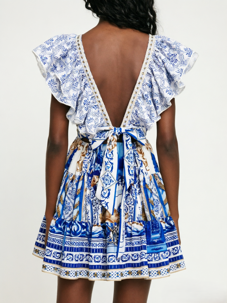 Casual to Resort Floral Mini Dress