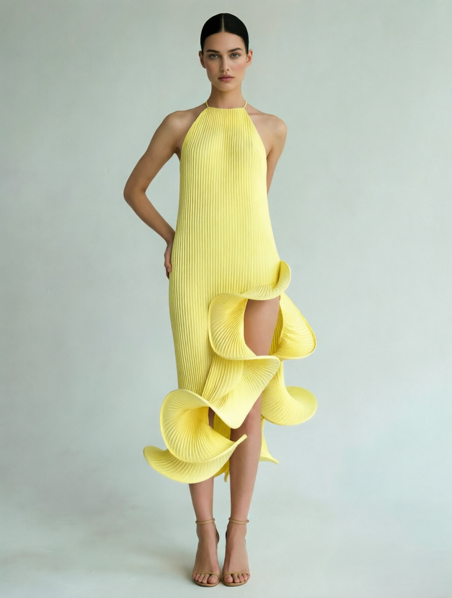 <img src="https://www.beryn-boutique.com/" 
       alt="3D Curved Ruffle Yellow Pleated Midi Dress" 
       loading="lazy" />