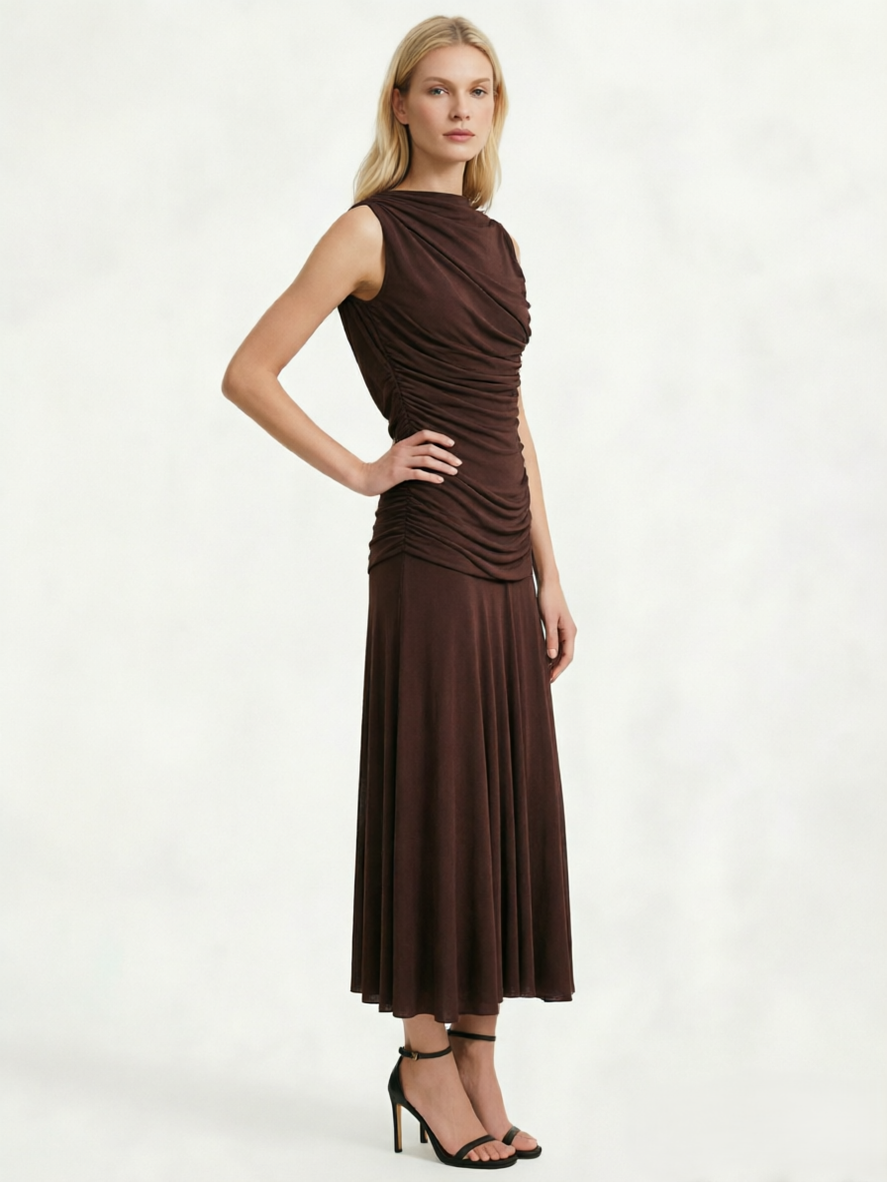 
<img src="https://www.beryn-boutique.com/" 
       alt="Dark Brown Sleeveless Ruched Mesh Dress" 
       loading="lazy" />
