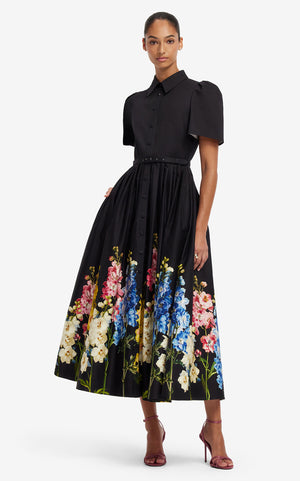 Black Bianca Soft Cotton Versatile Dress